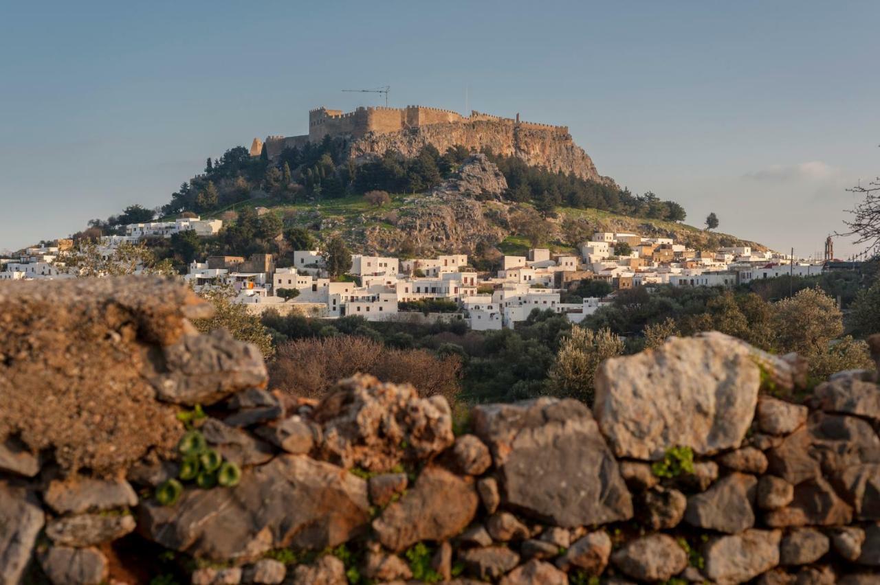 Residenza Maria Lindos Villa Buitenkant foto